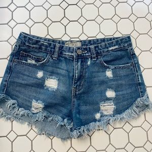Free People Mid Rise Shorts